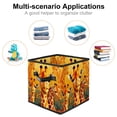 thumbnail image 2 of Toucan Foldable Storage Baskets with Handle, 10.8"x10.5"x10.6", Large Capacity - Organizer Bins for Clothes Storage, Storage Cubes, 2 of 6