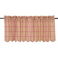 thumbnail image 2 of VHC Brands 26176 Elaine Rouge Scalloped Tier&amp;#44; Set Of 2 - 36 x 36 in., 2 of 2