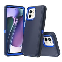 Aggxpf Shockproof Rugged ell Phone Case for Motorola Moto G Stylus 5G, Dark Blue