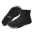 thumbnail image 2 of Deporte Minimalistas Descalzas Botas Nieve Invierno Impermeables para Senderismo Escalada, 2 of 9