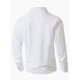 thumbnail image 4 of pstuiky Camisas de manga larga de invierno para hombre, Camisa de lino con bolsillo y solapa con botones y manga larga de color liso para hombre top de hombre xl, 4 of 8