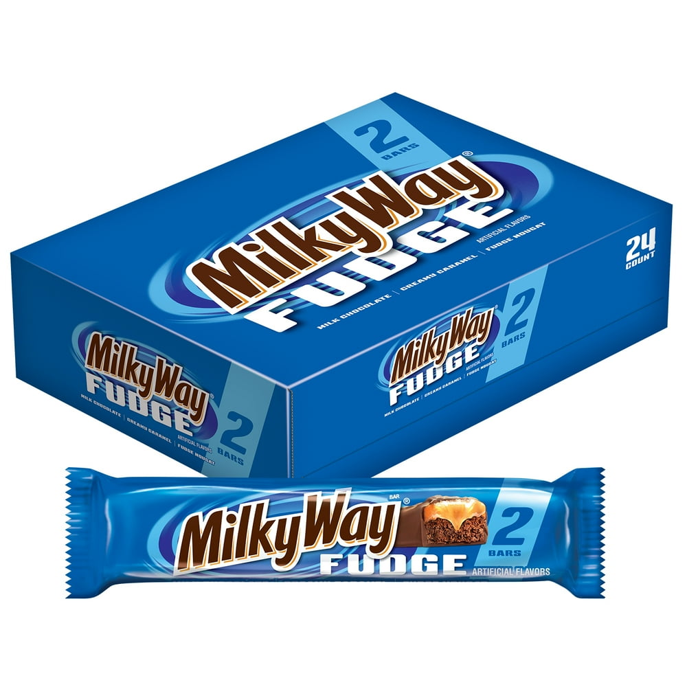 Milky Way Fudge Bars, Sharing Size, 2.93 Oz 24 Ct