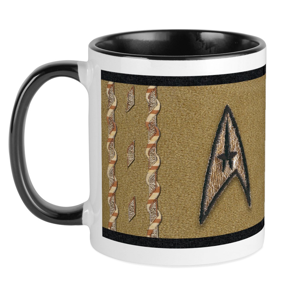 CafePress Star Trek Classic Command Uniform Mug Unique
