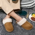 thumbnail image 3 of Shevalues-Zapatillas de casa mullidas para mujer, pantuflas de felpa de espuma viscoelástica, pantuflas de algodón antideslizantes para interiores, Invierno, 3 of 5