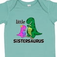 thumbnail image 4 of Inktastic Little Sistersaurus Girls Baby Bodysuit, 4 of 5
