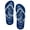 Royal Blue, variant on Women and Girls Hawaii Beach Sliper Sandals Flip Flops Royal Blue Size 7