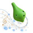 thumbnail image 5 of 6 Holes Resin Ocarina Alto C Simple Style Musical Instrument for Music Lover and Beginner, 5 of 5