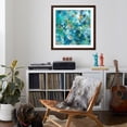 thumbnail image 4 of Art.com Rainforest Art Print by Jan Weiss, Brown Frame Wall Art, 38" x 38", 4 of 5