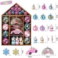thumbnail image 3 of Paquete de 70 adornos para árbol de Navidad, irrompibles, surtidos, con cuerda para colgar, para decoraciones navideñas, fiestas en casa, 3 of 5