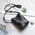 thumbnail image 5 of Woven mobile phone bag diagonal small bag mobile phone bag female fashion mini PU leather bag, 5 of 5