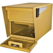 Mail Boss Mail Manager Locking Security Mailbox, Marigold