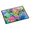 thumbnail image 2 of Carolines Treasures DAC1577JMAT 24 x 36 in. Unisex Hydrangeas in Watercolor Indoor or Outdoor Mat, 2 of 3