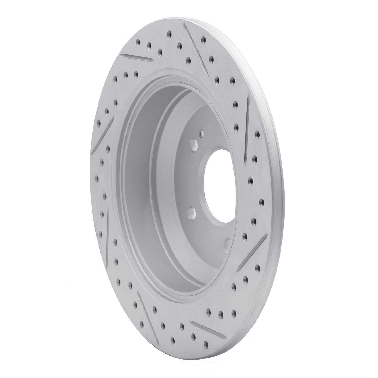 Dynamic Friction Company 830-21041R DFC Geoperformance Rotor - Drilled and Slotted