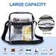 thumbnail image 4 of Bolso bandolera transparente Greenpine aprobado por el estadio NFL unisex, 4 of 5