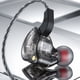 thumbnail image 4 of Auriculares con cable Portátil 96dB TPE Alambre Gancho de la oreja In-Ear Auriculares Cantando Voz Llamada Ejercicio Auricular Con Micrófono Negro Sweethay EL022393-03B, 4 of 7