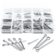 thumbnail image 1 of Cotter Pin 150 Piezas Surtido de pasadores de bloqueo de acero inoxidable 304 para reparación de mecánica pequeña 15 tamaños diferentes, 1 of 2