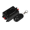 thumbnail image 3 of Interruptor de atenuación,Interruptor de control remoto de luz LED Atenuador de coche,3 teclas remoto DC 12-24V 8A Universal inalámbrico,Encendido Apagado Flash estroboscópico LED, 3 of 8