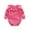 Hot Pink, variant on TFEOQRY Infant Girls Cotton Bodysuit Solid Color Cotton Long Sleeves Jumpsuit Bodysuit Hot Pink