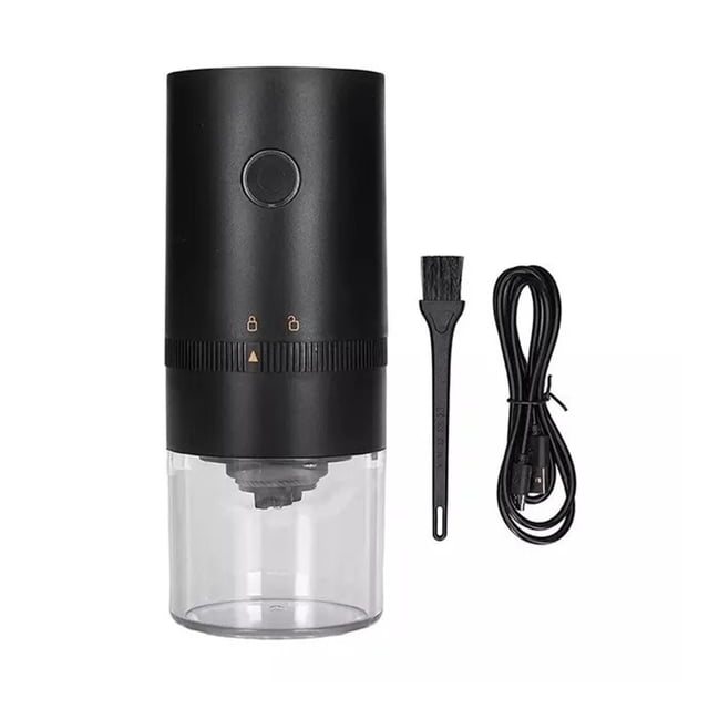 Electric Coffee Grinder Automatic Beans Mill Portable Espresso Machine Maker For Cafe Home Travel USB Recharable ,Fast Fresh Brewed