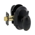 thumbnail image 2 of Delaney Designer 682408C Rosa Series Privacy Door Knob Set With Curved Backplate, 2 of 3