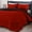 Black/Red-California King, variant on California King Black/Red Bedding Set 3-Piece All Season Reversible Comforter Set