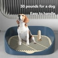 thumbnail image 3 of Dog Toilet Training Pad Holder - Indoor Puppy Potty Tray with Mesh Grids for Clean Paws & Floors B, 3 of 7