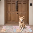 thumbnail image 4 of Pioneer Flower Floral Print Pattern Door Rugs,Washable Non Slip Door Mats Indoor,Decorative Door Mats,Entry Mat Indoor for Entrance,Bedroom,Kitchen,Bathroom,16"x47", 4 of 6