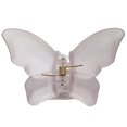 thumbnail image 1 of Butterfly Hair Claw Realistic Strong Hold Hair Grip Claw Solid Color Hair Claw, 1 of 10