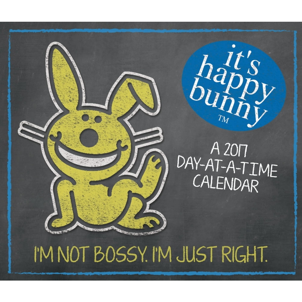 It S Happy Bunny Desk Calendar Com