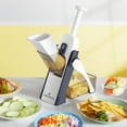 thumbnail image 2 of ONCE FOR ALL Vegetable Chopper Mandolie Slicer Food Cutter with Stainless Steel Blade Peeler, 2 of 9