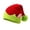 E, variant on JULMCOMO Knit Christmas Elf Hat for Unisex 3D Elf Ears Pearl Decor Knitted Novelty Elf Santa Hat Festive Holiday Xmas Party Costume Headwear F