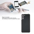thumbnail image 4 of Phone Back Glass Cover, Phone Accessory Phone Rear Door Housing Pre Installed Camera Frame  for S21 Black,White, 4 of 7