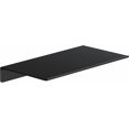 thumbnail image 1 of Solution d'Étagère Flottante pour Mural Aluminium Mat Noir (20 Pouces), 1 of 8