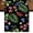 Black, variant on Botanical Fruit Burlap Cotton Table Runner 13x108 Inches Long, Retro Blueberry Raspberry Leaves Black Farmhouse Table Runners, Outdoor Dining Table Decor for Baby Shower/Party/Wedding
