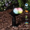 thumbnail image 3 of Better Homes & Gardens Outdoor 2PK Solar Dual Head Spotlight, 3 of 6