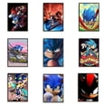 thumbnail image 2 of Pósteres de S-Sonic para decoración de paredes, pinturas, decoraciones para el hogar, decoración de habitaciones, estética, póster de anime, arte en lienzo, 2 of 5