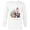 White, variant on Disney Junior T.O.T.S. Cuteness On the Way - Long Sleeve T-Shirt for Men -Customized-White