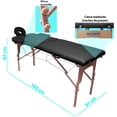 thumbnail image 3 of Cama para Masajes Profesional Plegable Nanofort Portatil con accesorios, 3 of 7