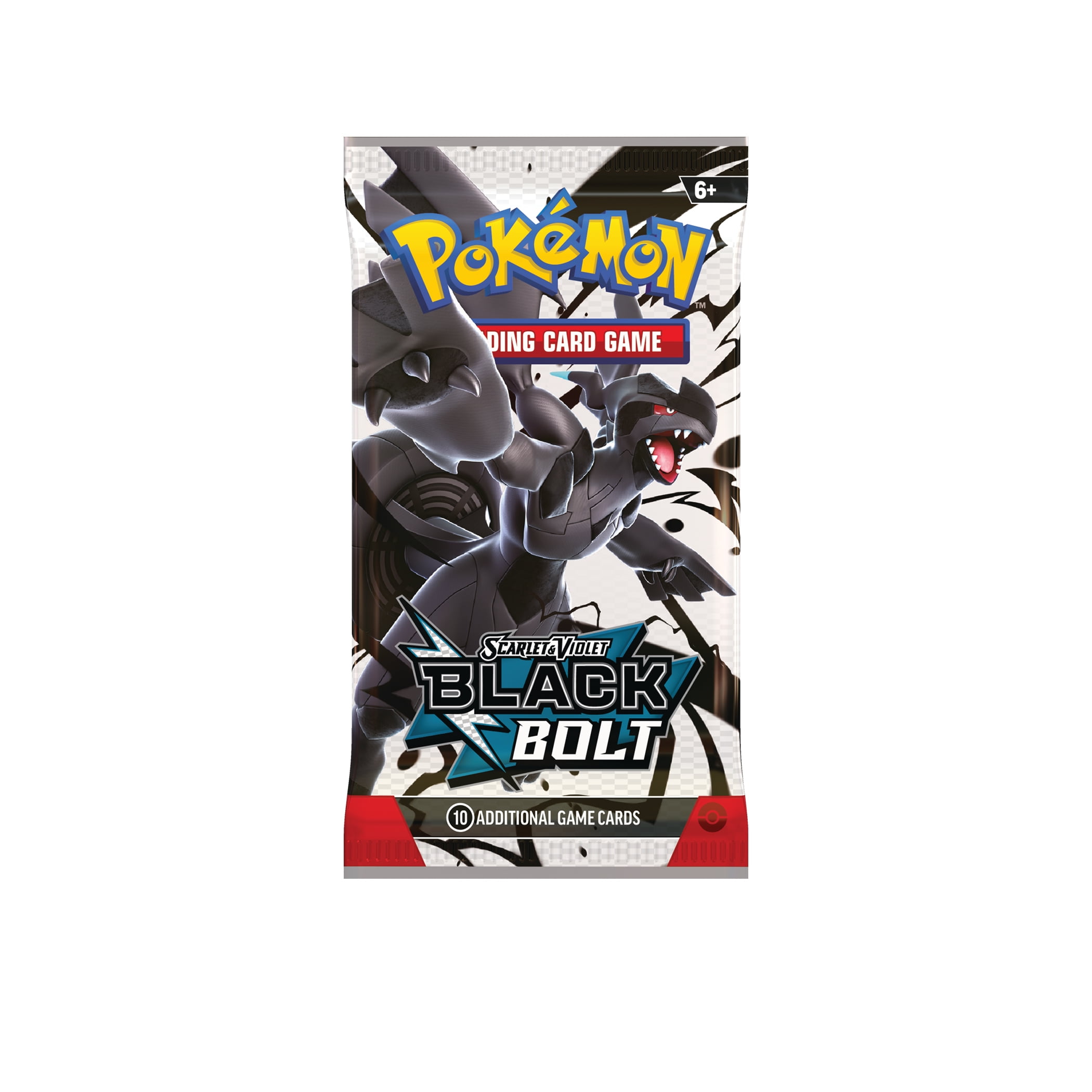 Pokemon TCG Scarlet Violet Black Bolt 10.5 Booster Bundle, 6pk - Walmart.com