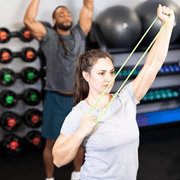 Power Systems Versa-Loop 9 Inch Mini Portable Exercise Resistance Bands with Kit (6-Piece)