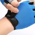 thumbnail image 5 of Guantes de gimnasio para entrenamiento físico, sin dedos, para hombres y mujeres, culturismo, ejercicio, guantes deportivos para ciclismo, bicicleta, antideslizantes y transpirables, 5 of 5