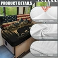 thumbnail image 6 of Uorisanigo Rv Dinette Cushion Covers Stretch Camper Couch Cover Soft American Flag Bear Dinette Cushion Cover Slipcovers Replacement 2 Set Camp Accessories, Easy to Install, 6 of 7