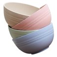 thumbnail image 4 of LITINKIMI 4Pcs Deep Cereal Bowls Assorted Color PP for Household Users, 4 of 8