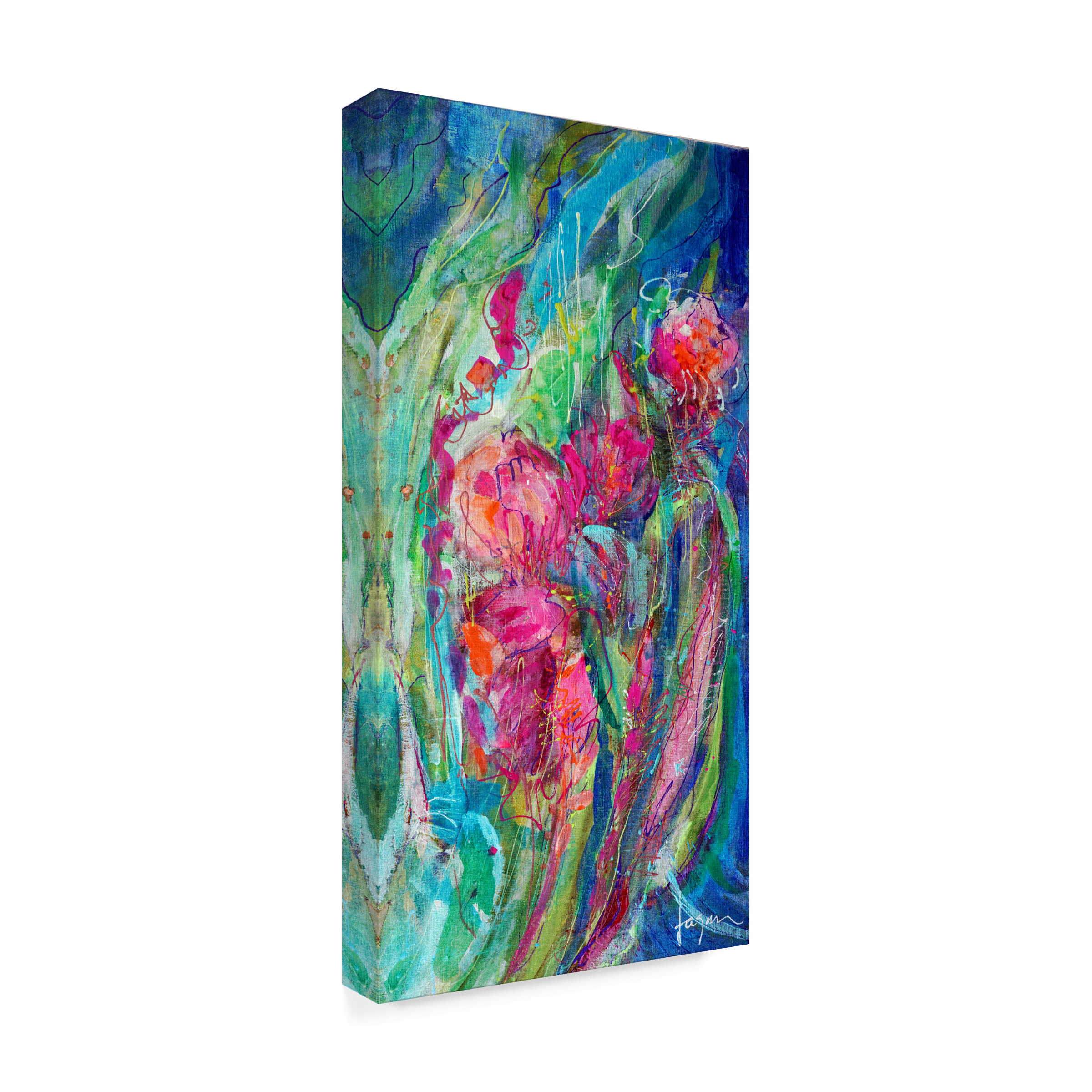 Dorothy Fagan ' Myheartbloomsforyouiii' Canvas Art