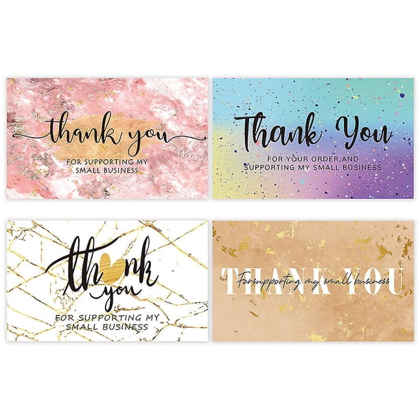 Tarjetas de agradecimiento con textura de mármol Tarjetas de papel revestido 4 paquetes de 30 tarjetas en blanco para tarjetas de agradecimiento y tarjetas de agradecimiento de despedida de soltera (sobre no incluido) Rojo Verde Cocina, Decoración y Otros