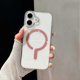thumbnail image 1 of For iPhone 16 Case Compatible with MagSafe Protective TPU+PC Phone Cover - Orange, 1 of 5