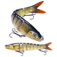 thumbnail image 6 of SwimPanfish Multi Jointed Panfish Bluegill Swimbaits Hard Topwater Bass Lures Fishing Lure Crank Saltwater, 6 of 7