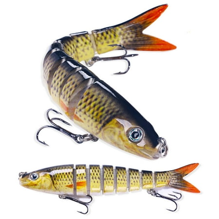 13.4cm 18.6g Pike Wobblers For Fishing Artificial Bait Hard Multi Jointed Swimbait Crankbait Lifelike Fishing Lure Tackle