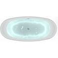 thumbnail image 4 of HEATGENE 66" Acrylic Freestanding Bathtub Vintage Freestand Soaking Tub UPC Certified Drain & Overflow Assembly Included - Copper, 4 of 6