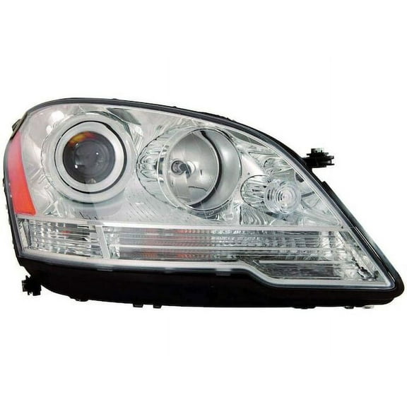 Right Passenger Side Headlight Assembly - Compatible with 2008 - 2011 Mercedes-Benz ML350 2009 2010